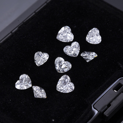 Mua DEF Màu sắc VVS Độ tinh khiết Kim cương nhỏ Melee 2.4-2.7x4.3-4.5mm 0.01 đến 0.68ct Hình trái tim trắng online manufacture