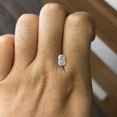 Mua 0.96 Carat CVD Radiant Lab Kim cương rõ ràng VS1 Màu D OEM ODM online manufacture
