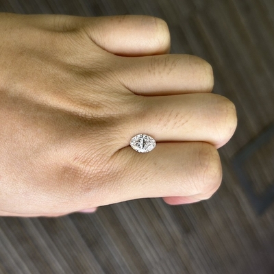 Mua 1.4 Carat Phòng thí nghiệm trưởng thành kim cương cắt hình bầu dục CVD F VS1 EX VG N IGI LG630433162 online manufacture