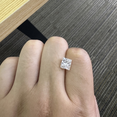 Mua 2.06CT F VS2 EX VG CVD Phòng thí nghiệm sản xuất kim cương Princess Brilliant Cut online manufacture