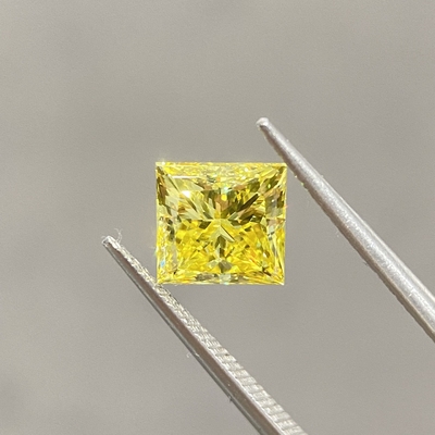 Mua VVS2 2.14ct Phòng thí nghiệm tạo ra Canary Diamond CVD HPHT Diamond OEM online manufacture