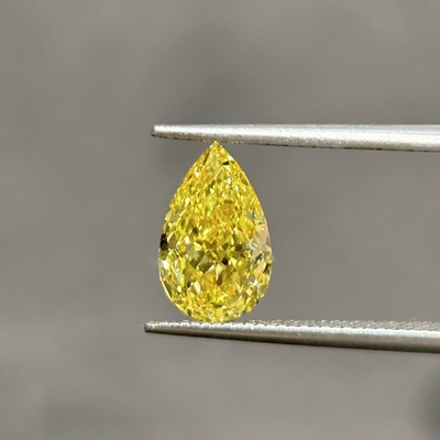 Mua 1.66ct VVS2 Phòng thí nghiệm trưởng thành Canary Diamond CVD HPHT Fancy VIVID Yellow online manufacture