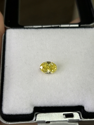 Mua 1.37 Carat Oval Cut HPHT VS CVD Kim cương Đỏ online manufacture