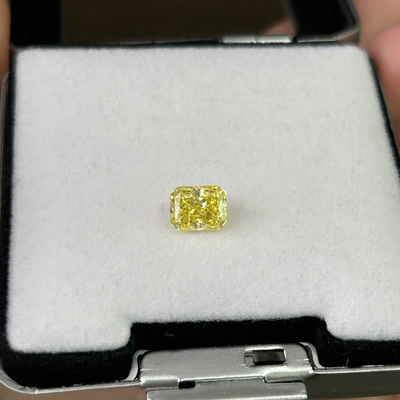 Mua 1.24 carat VVS2 Lab Created Yellow Diamond Radiant Cut online manufacture