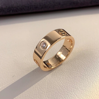 Mua Chiếc nhẫn cưới tình yêu 3 kim cương 18k vàng 0.22 carat GH-SI1 online manufacture