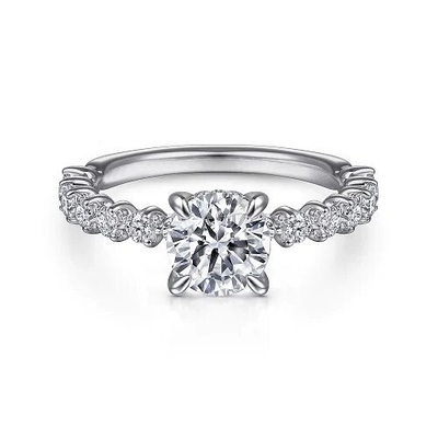 Mua 18K 14K 10K Vàng thật tùy chỉnh Trung Quốc Nhà máy 1 carat 2 carat DEF VVS VS Phòng thí nghiệm tạo ra nhẫn đính hôn kim cương online manufacture