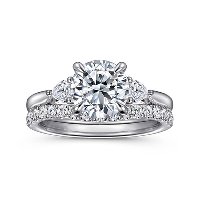 Mua Nhẫn cưới kim cương phòng thí nghiệm VVS Clarity HPHT Round Cut Lab Grown Diamond Ring online manufacture