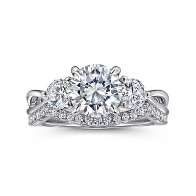 Mua Nhẫn cưới kim cương phòng thí nghiệm VVS Clarity HPHT Round Cut Lab Grown Diamond Ring online manufacture