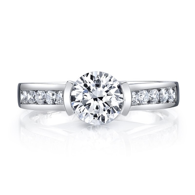 Mua Nhẫn cưới kim cương phòng thí nghiệm VVS Clarity HPHT Round Cut Lab Grown Diamond Ring online manufacture