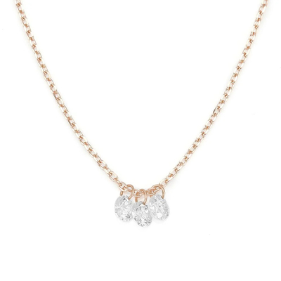 Mua DEFGH 18K 14K 10K Vàng rắn Độ tinh khiết CVD cắt tròn Bezel phòng thí nghiệm phát triển vòng cổ kim cương online manufacture