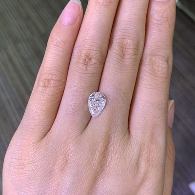 2.54 Carat E Màu VS1 Độ rõ VG VG CVD Kim cương phòng thí nghiệm lỏng lẻo
