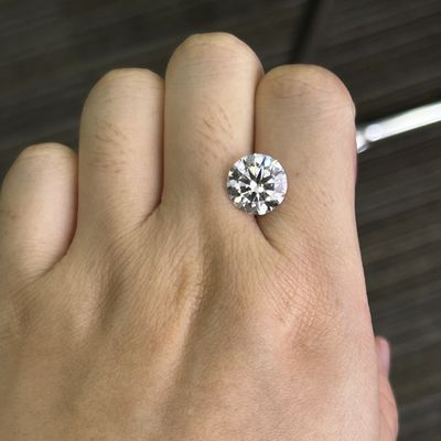 4.65CT G VS1 3EX Kim cương trồng trong phòng thí nghiệm CVD cắt tròn LG630433181