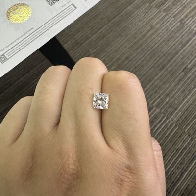 2.16CT F VVS2 EX VG Công chúa cắt phòng thí nghiệm kim cương trưởng thành OEM ODM