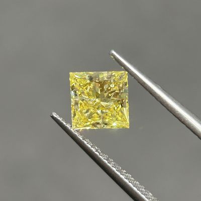1.19ct Phòng thí nghiệm phát triển kim cương màu vàng cao cấp VVS2 2EX N IGI được chứng nhận