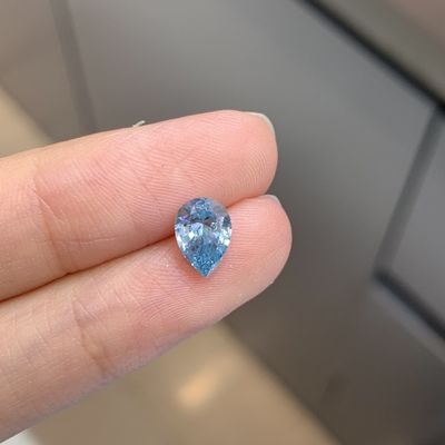 1.02 Carat Phòng thí nghiệm trồng kim cương Pear cắt rực rỡ để làm đồ trang sức