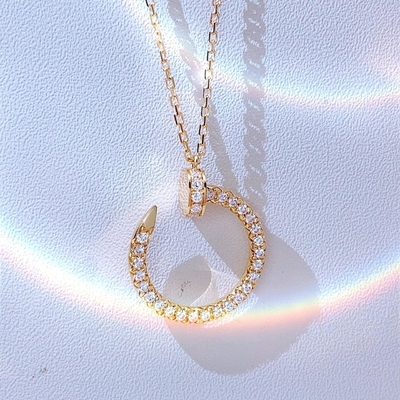 Kim cương tự nhiên 0.39ct Juste Un Clou Necklace Pedant 18k vàng