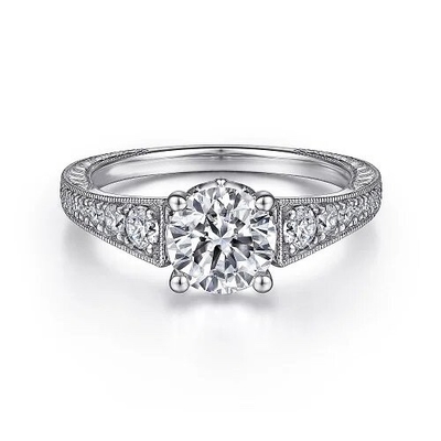 bán buôn nhẫn moissanite bạc bọc vàng 1ct 2ct 3ct kim cương vòng tròn giá nhà máy