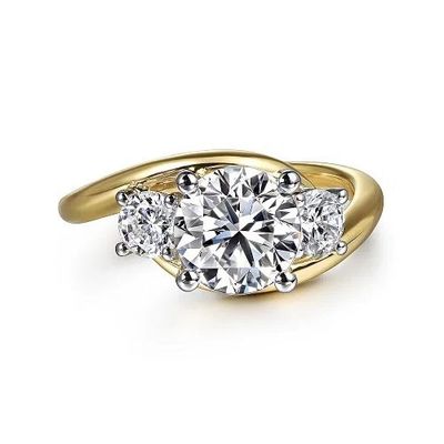 Nhẫn cưới kim cương phòng thí nghiệm VVS Clarity HPHT Round Cut Lab Grown Diamond Ring